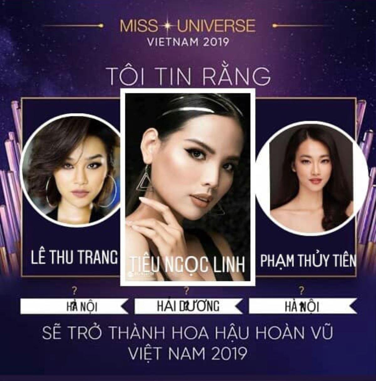 Fan Việt đề cử Thúy Vân - Bích Tuyền - Tiêu Ngọc Linh tham gia Miss Universe Vietnam 2019 Ảnh 3