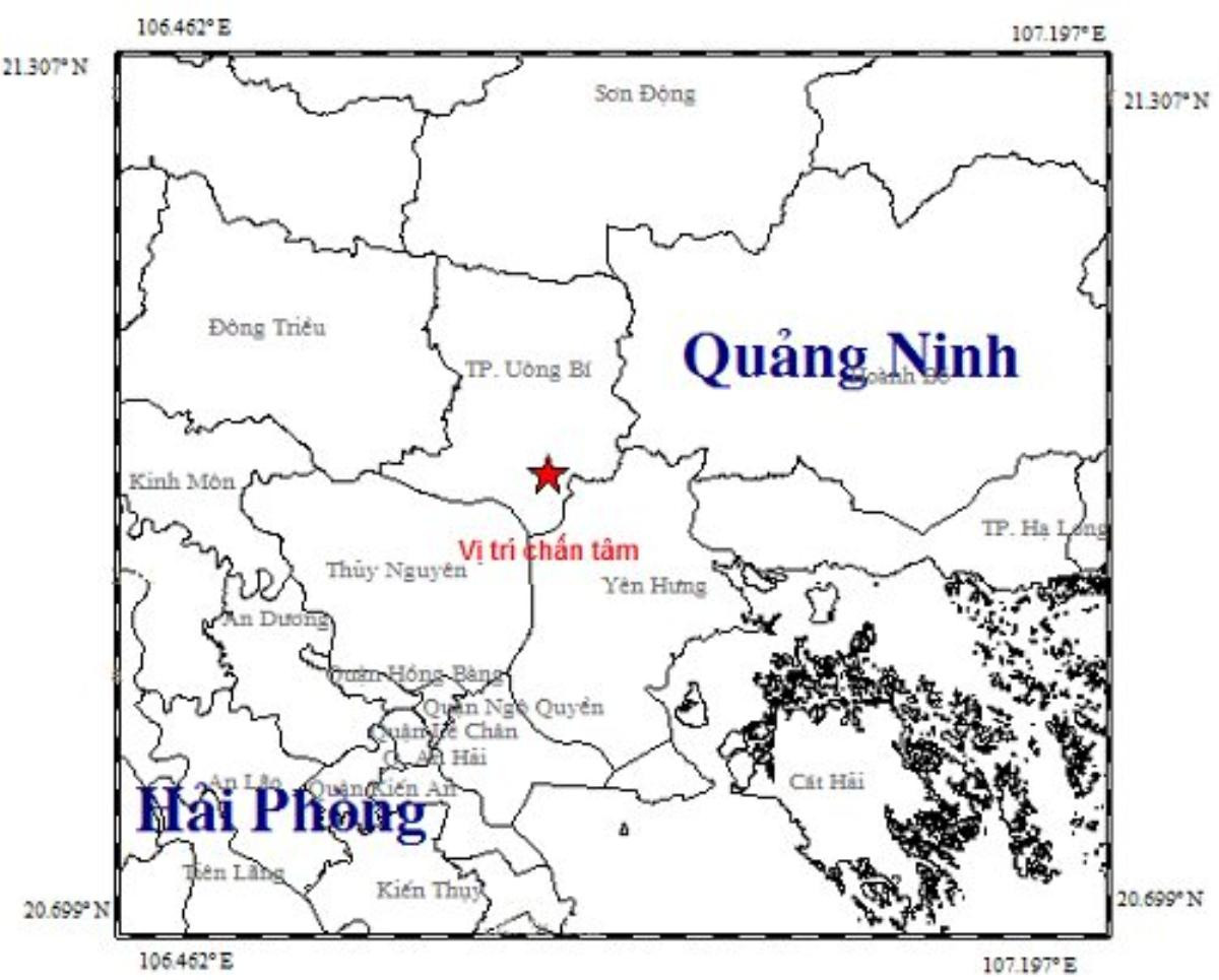 Xuất hiện động đất 3,2 độ Richter ở Quảng Ninh Ảnh 1