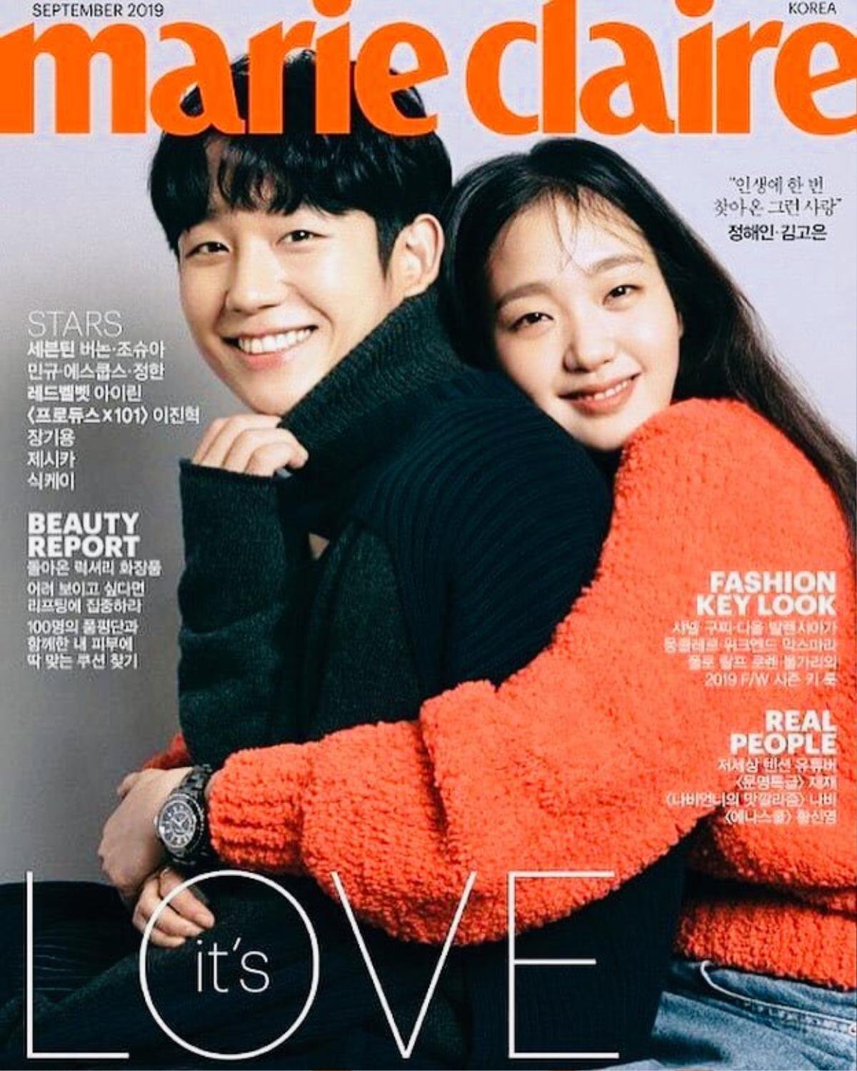 Jung Hae In và Kim Go Eun 'tình bể bình' trên tạp chí - Suzy xinh đẹp trong hậu trường phim 'Vagabond' Ảnh 1