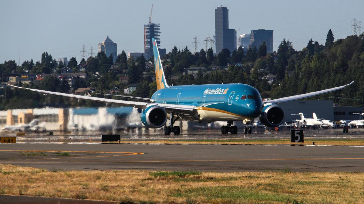 Vietnam Airlines đón tàu bay Boeing 787-10 lớn và hiện đại nhất Việt Nam Ảnh 3