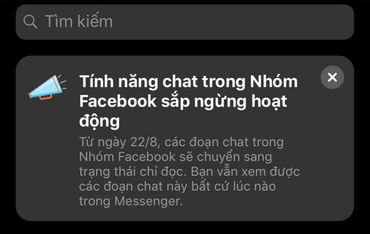 Facebook thông báo bỏ tính năng chat nhóm, nhưng sự thật không như bạn nghĩ Ảnh 1