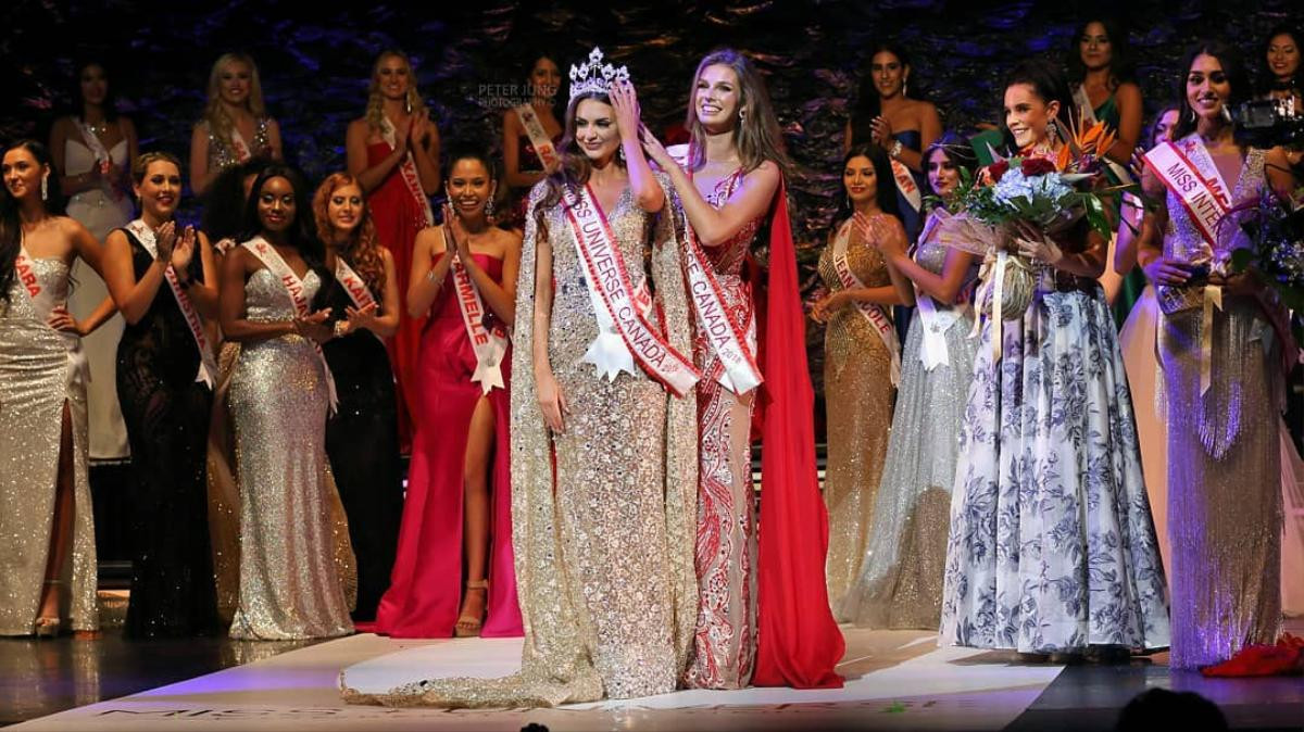 Đối thủ Minh Tú tại Miss Supranational 2018 đăng quang Miss Universe Canada 2019 - Hoàng Thùy phải dè chừng! Ảnh 2