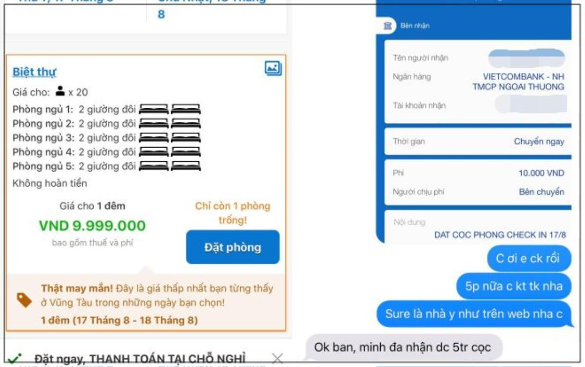 Cô gái bức xúc vì đặt villa Vũng Tàu giá 10 triệu, nhưng nhận về căn nhà 'thua xa nhà nghỉ' Ảnh 2
