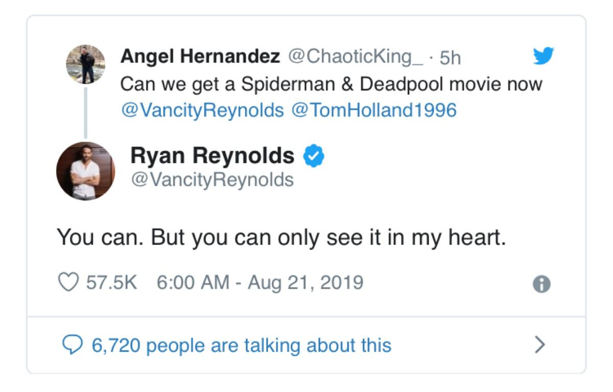 Giữa tâm bão, Ryan Reynold tiết lộ gây sốc: Người hâm mộ có thể thấy Deadpool và Spider-Man hợp tác với nhau! Ảnh 4