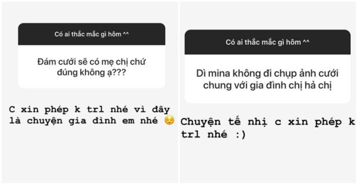 Ái nữ nhà Minh Nhựa từ chối nói về vợ hai của bố khi trả lời thắc mắc của fan Ảnh 4