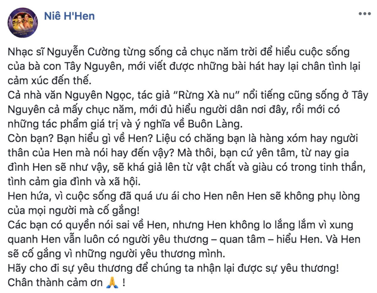 Bị cho là thêu dệt gia cảnh nghèo khó, hoa hậu H'Hen Niê bức xúc mượn Rừng Xà Nu đáp trả thâm thúy Ảnh 2