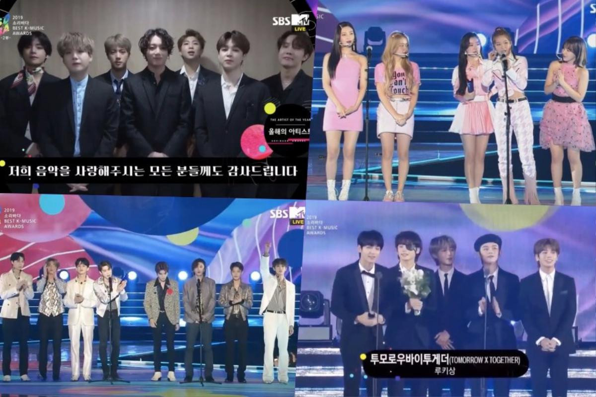 Tổng kết trao giải '2019 Soribada Best K-Music Awards': BTS - Red Velvet nhận Daesang, toàn bộ gà nhà YG vắng mặt Ảnh 2