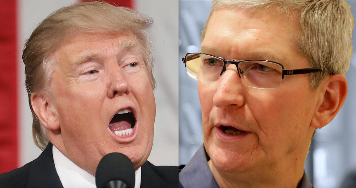 Tổng thống Mỹ Donald Trump hết lời khen Tim Cook vì mối quan hệ thân tình Ảnh 1