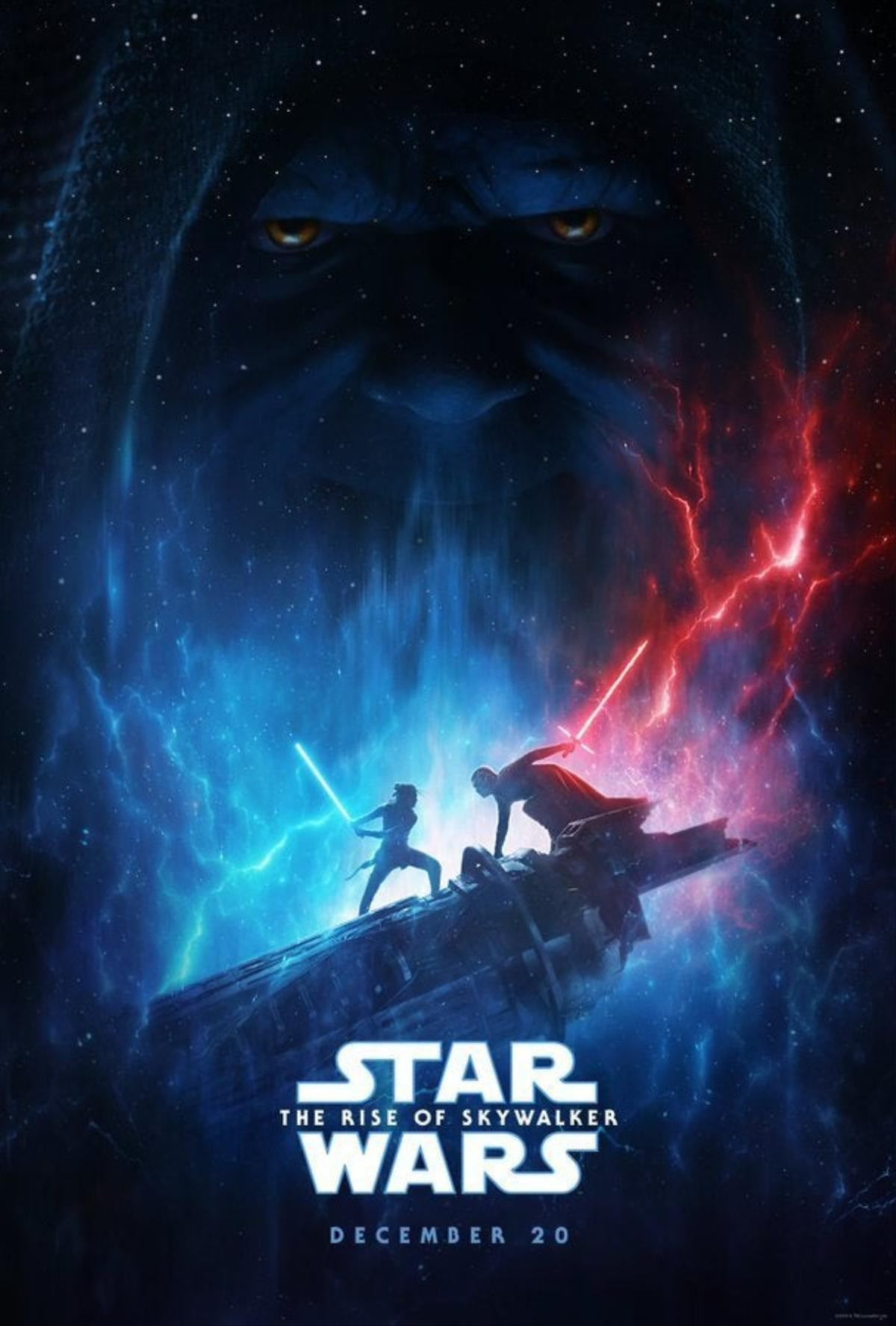 Star Wars: The Rise of Skywalker công bố poster ảo diệu cùng trích đoạn Rey sử dụng Double-bladed lightsaber Ảnh 1