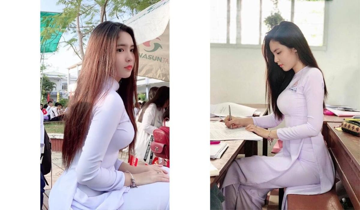 Điểm mặt loạt gái xinh Việt lên báo Trung: Người dậy thì thành công, người mặc áo dài trắng gợi cảm đến 'nóng mắt' Ảnh 10