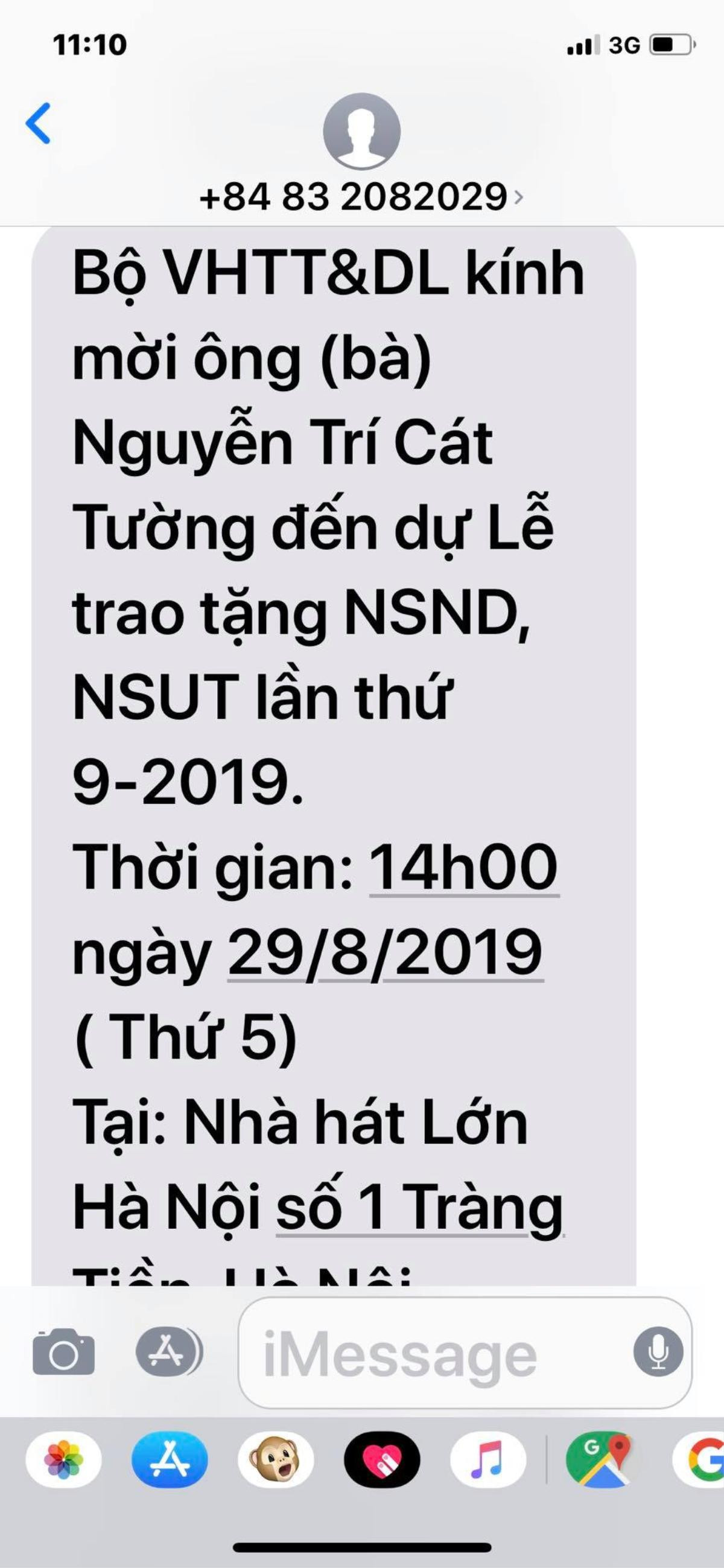 Nữ MC Cát Tường nhận danh hiệu Nghệ sỹ Ưu tú sau hơn 23 năm làm nghề Ảnh 1