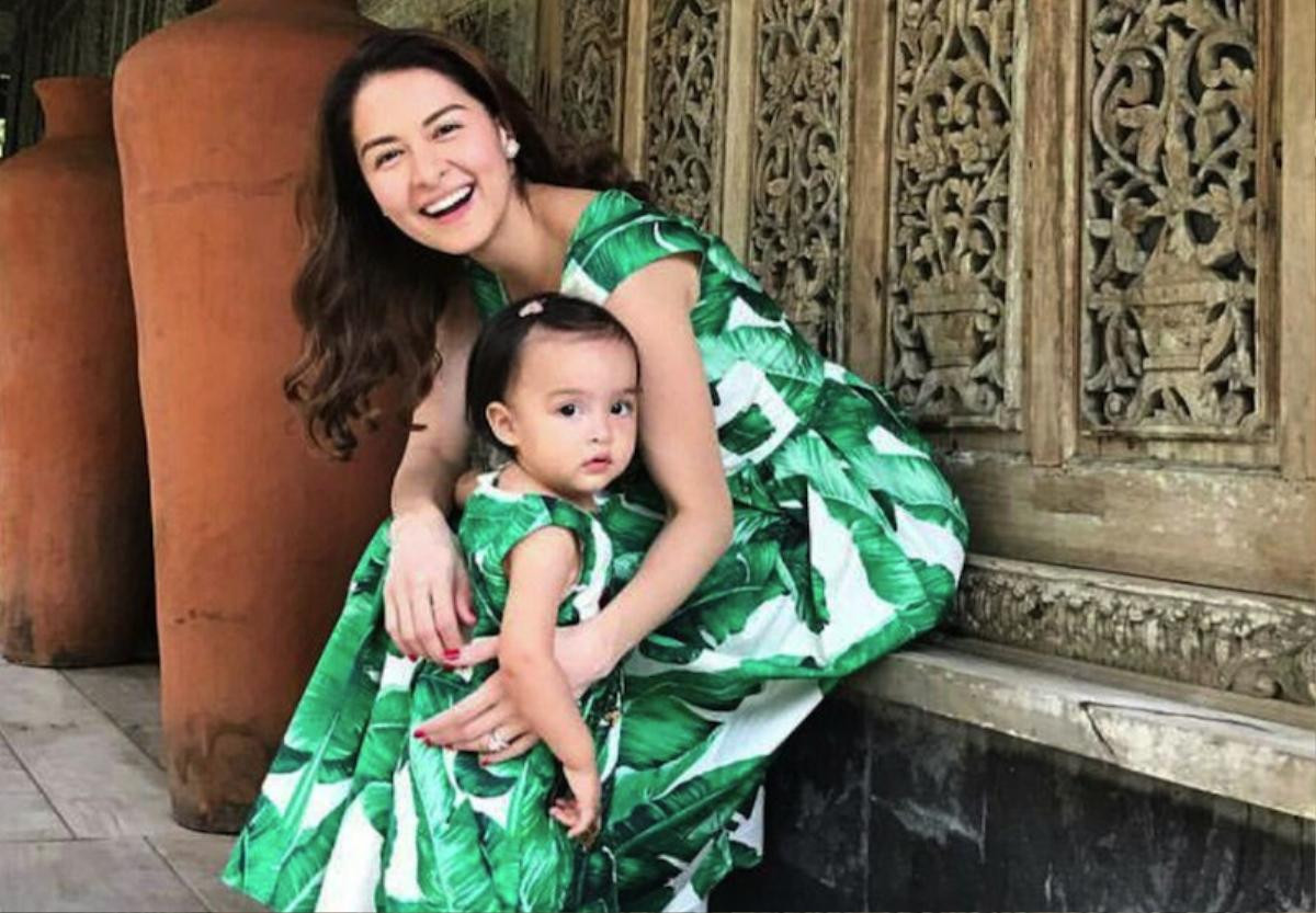 'Mỹ nhân đẹp nhất Philippines' Marian Rivera khoe ảnh diện đồ đôi với con gái Ảnh 5