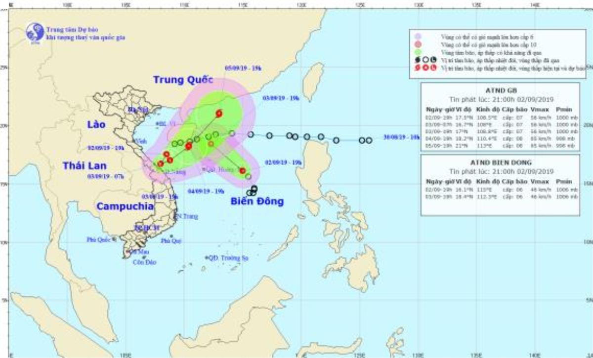 Áp thấp nhiệt đới diễn biến phức tạp, có thể bị 'nuốt chửng' bởi bão số 5 Ảnh 1