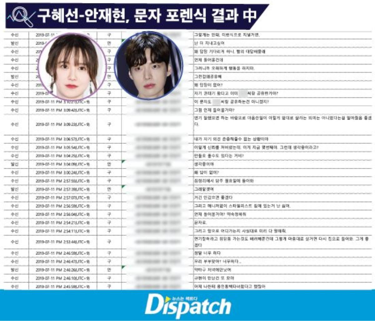 'Từ tình yêu thành chiến tranh': Dispatch tung tin nhắn độc quyền giữa Goo Hye Sun và Ahn Jae Hyun Ảnh 21