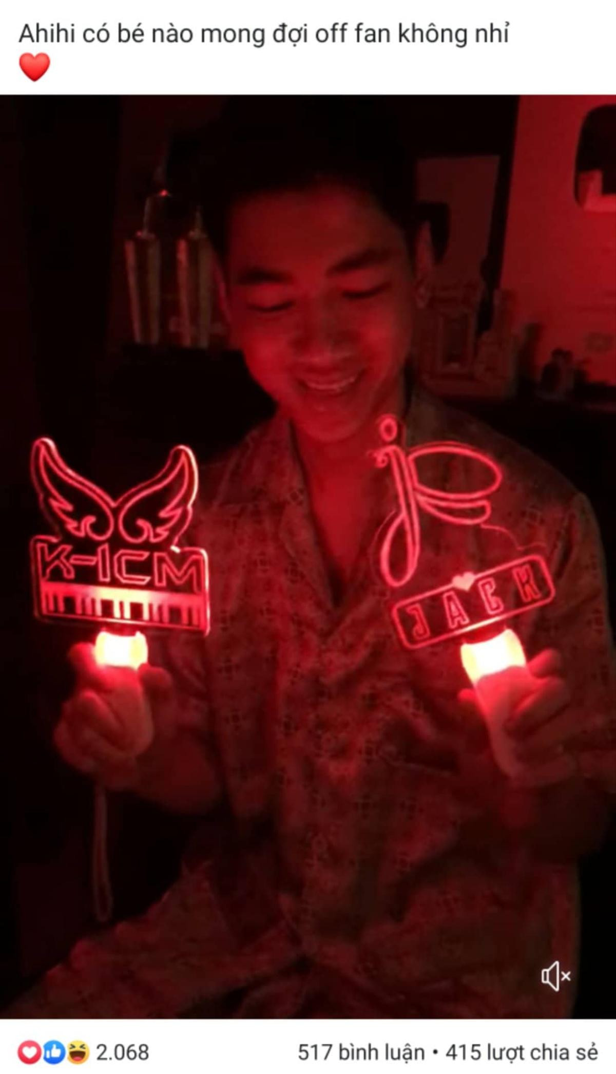 Clip: K-ICM hí hửng khoe lightstick, hé lộ buổi họp fan và ra mắt MV mới Ảnh 1