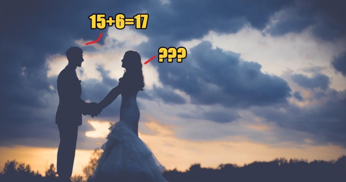 Chú rể trả lời 15+6=17, cô dâu hủy hôn ngay phút chót Ảnh 1