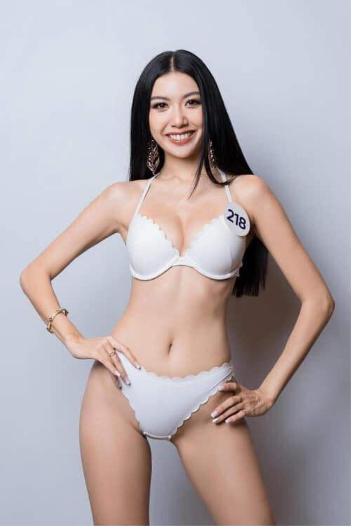 Thúy Vân bị săm soi khi diện trang phục giống nội y trong phần thi bikini Ảnh 1