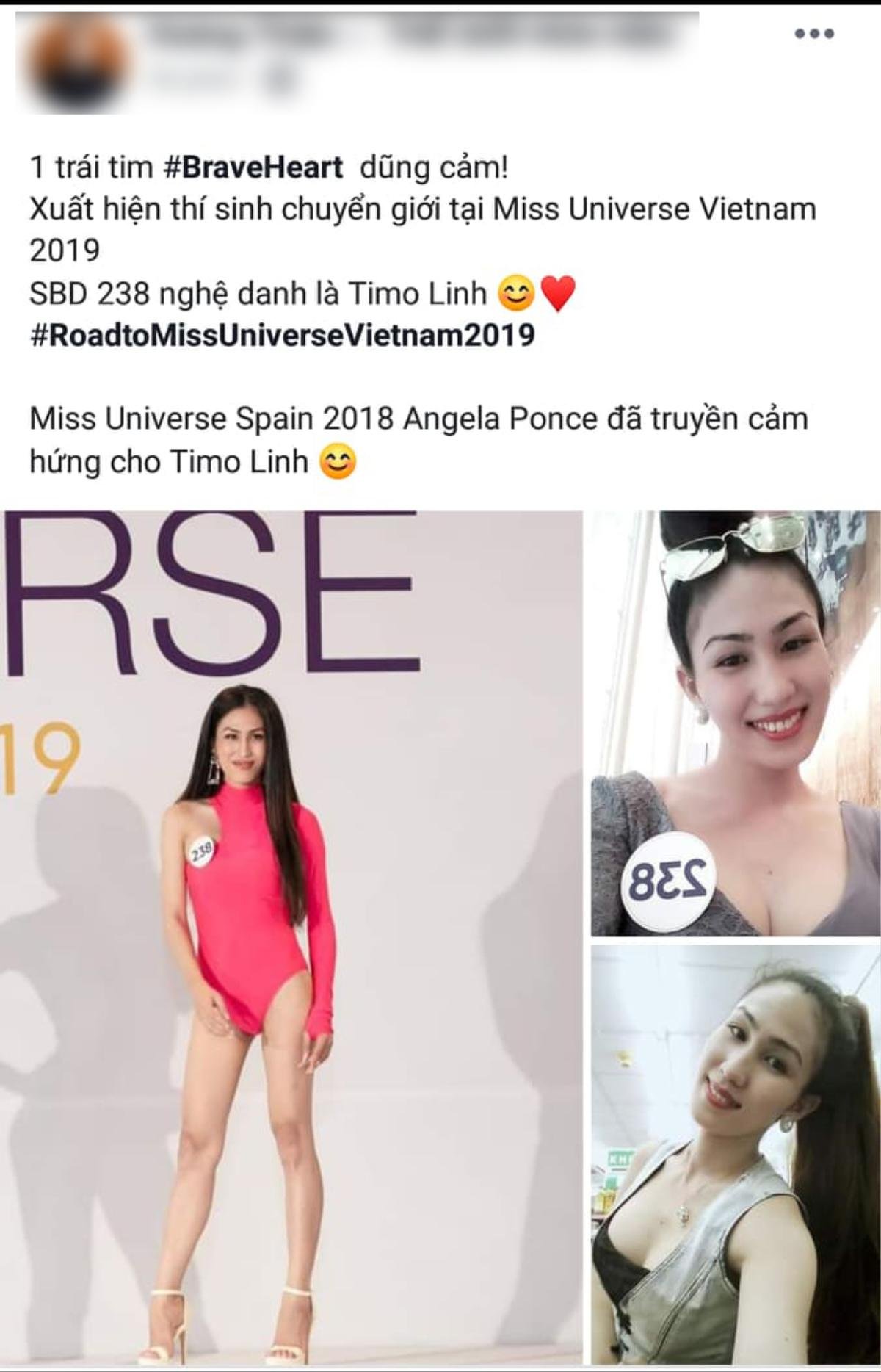 Nể phục Hương Giang - Angela Ponce, thí sinh chuyển giới tự tin thi Miss Universe Vietnam 2019 Ảnh 4