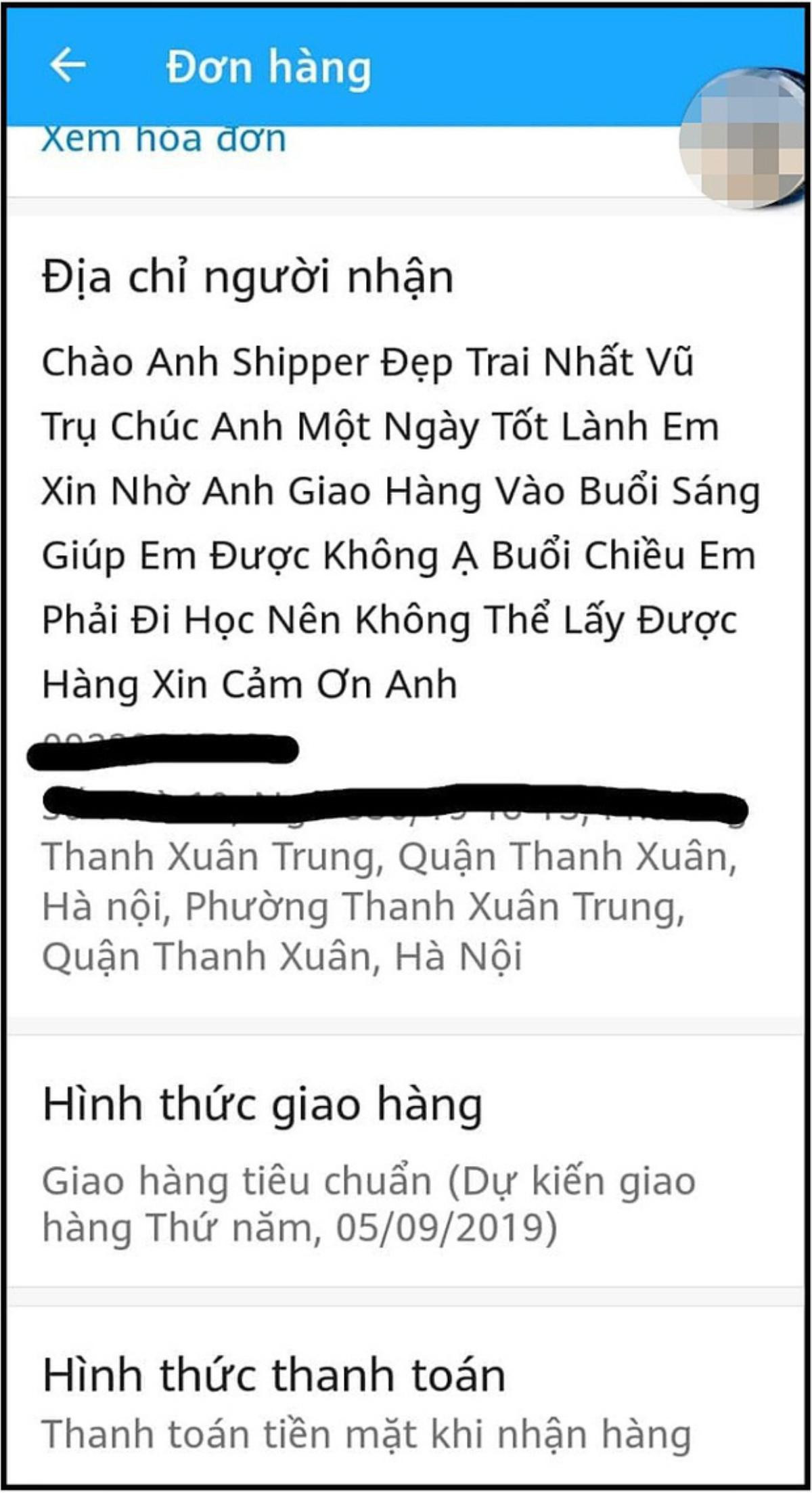 Cô gái được khen hết nấc vì hành động đáng yêu và lầy lội này với anh shipper khi mua hàng online Ảnh 2