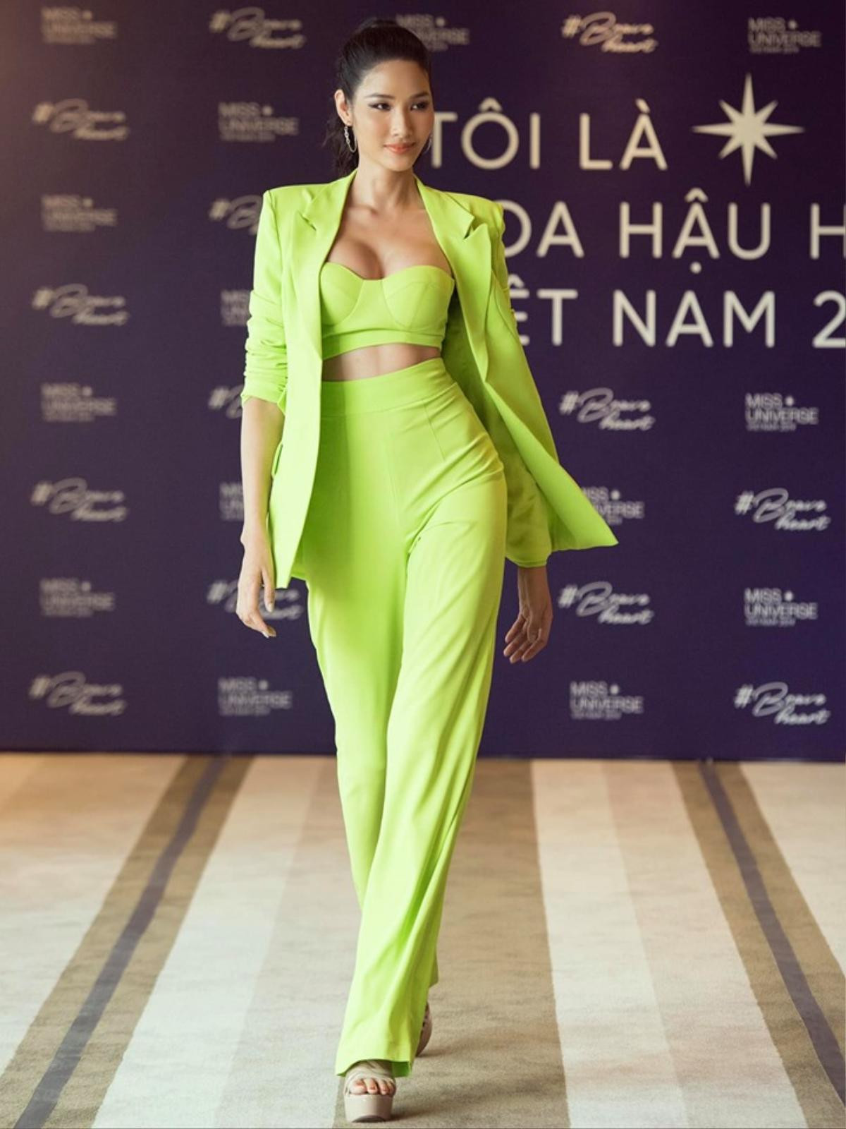 Bị đồn 'nâng cấp' vòng 1, Hoàng Thùy hạ quyết tâm: 'Tôi sẽ mang vương miện Miss Universe về Việt Nam' Ảnh 6