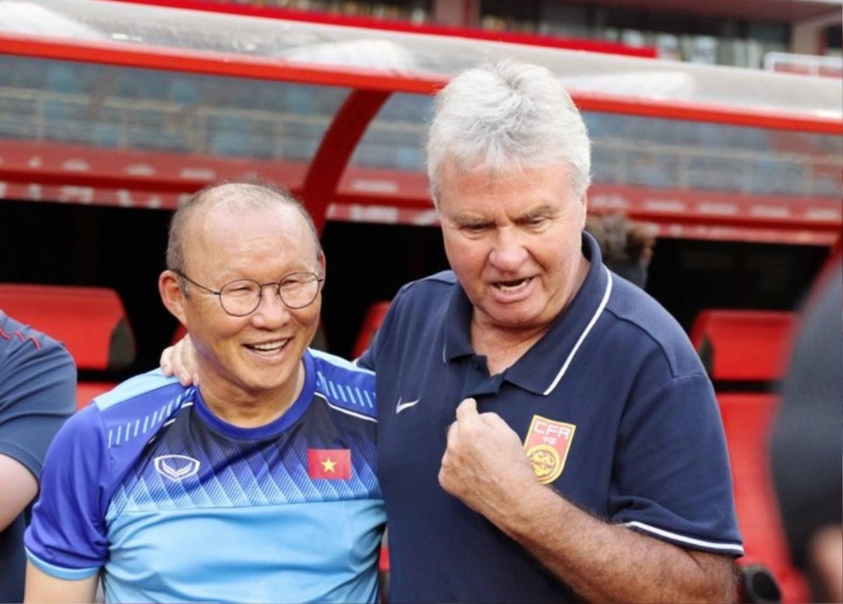 U22 Việt Nam và U22 Trung Quốc: HLV Park có thắng Guus Hiddink? Ảnh 1