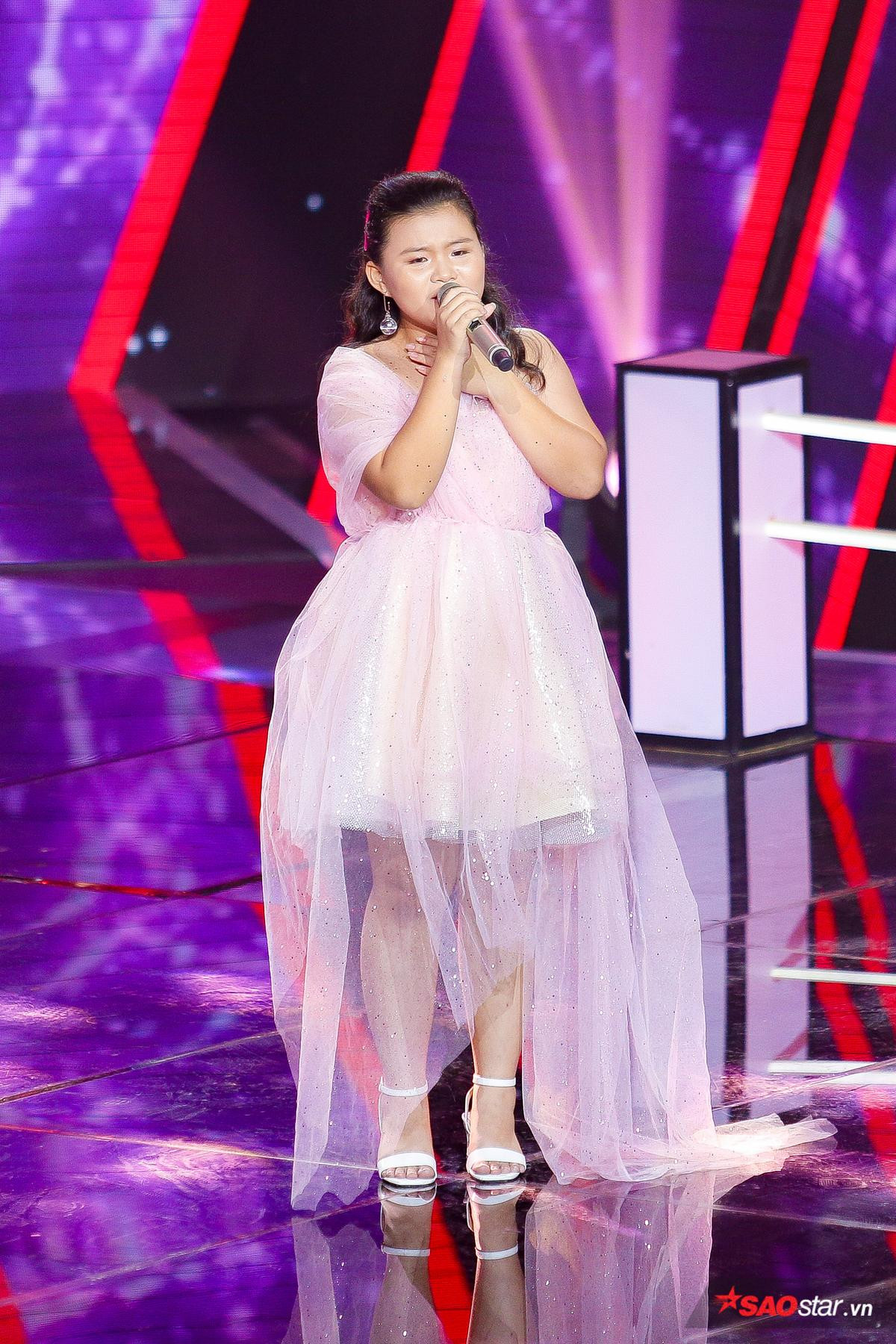 Tập 8 The Voice Kids: Linh Đan chiếm 'spotlight', Diệp Nhi - Thành Nhân - Ánh Nguyễn gây tiếc nuối Ảnh 4