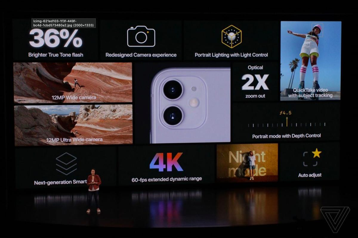 iPhone 11 trình làng: Camera kép ở mặt lưng, có thêm hai màu máy mới Ảnh 2