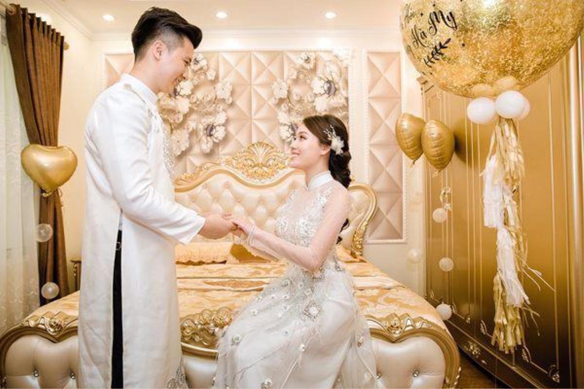 Những đám cưới 'khủng' của hotgirl - rich kid Việt: Người rước dâu với dàn siêu xe hơn 100 tỷ, người đem cả 'lâu đài' vào hôn lễ Ảnh 8