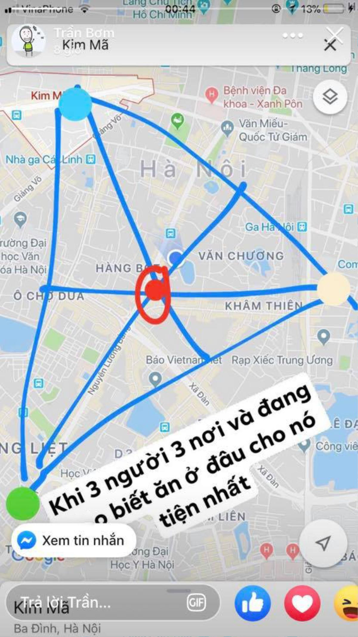 3 người ở 3 nơi và không biết đi ăn chỗ nào cho tiện, các nữ sinh đã có màn tính toán cực hợp lý khiến CĐM rần rần tán thành Ảnh 1