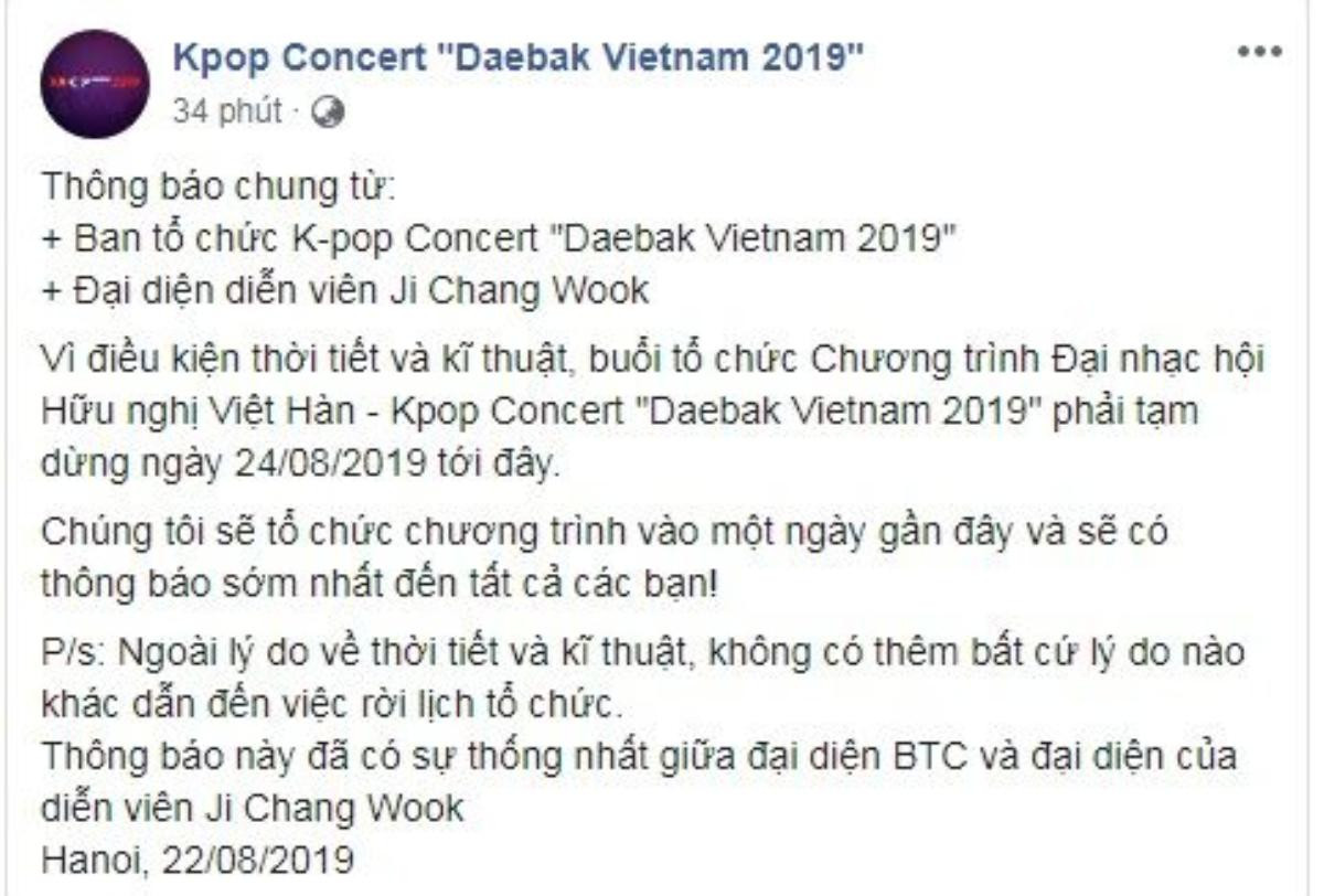 Đơn vị tổ chức concert Kpop có Ji Chang Wook, Noo Phước Thịnh, Tóc Tiên,… bị phanh phui hoạt động bất thường, nghi vấn lừa đảo Ảnh 8