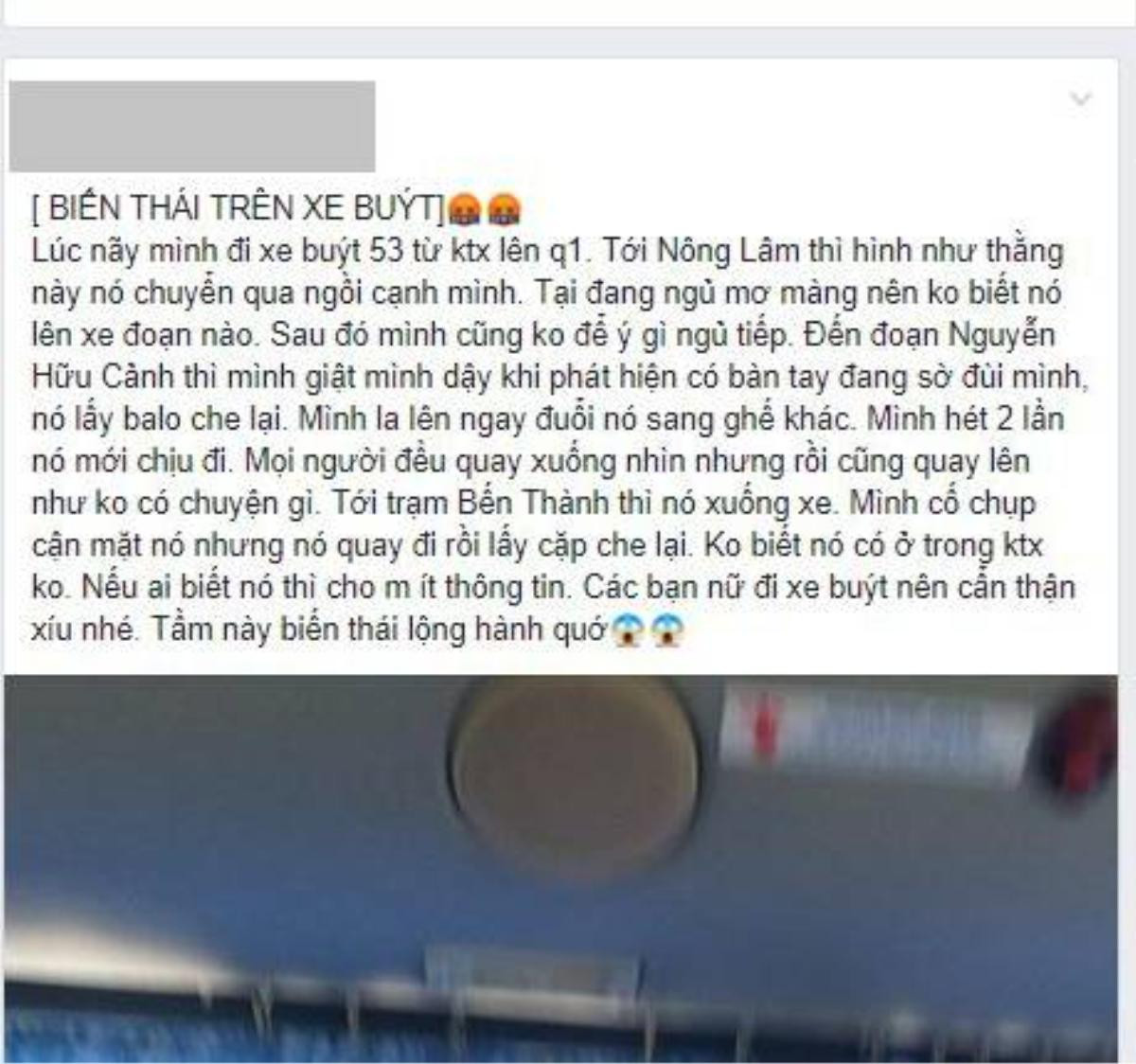 Nữ sinh tá hỏa phát hiện 'bàn tay lạ' đặt trên đùi khi mơ màng ngủ trên xe buýt, mở mắt giật mình thấy kẻ 'biến thái' cạnh bên Ảnh 1