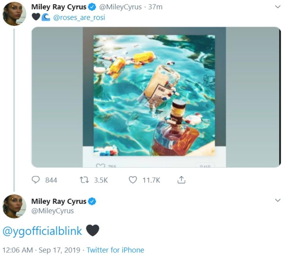 Miley Cyrus liên tục tương tác với Rosé (BlackPink) trên mạng xã hội, có thể hy vọng về màn collab 'khủng' thì tương lai? Ảnh 4