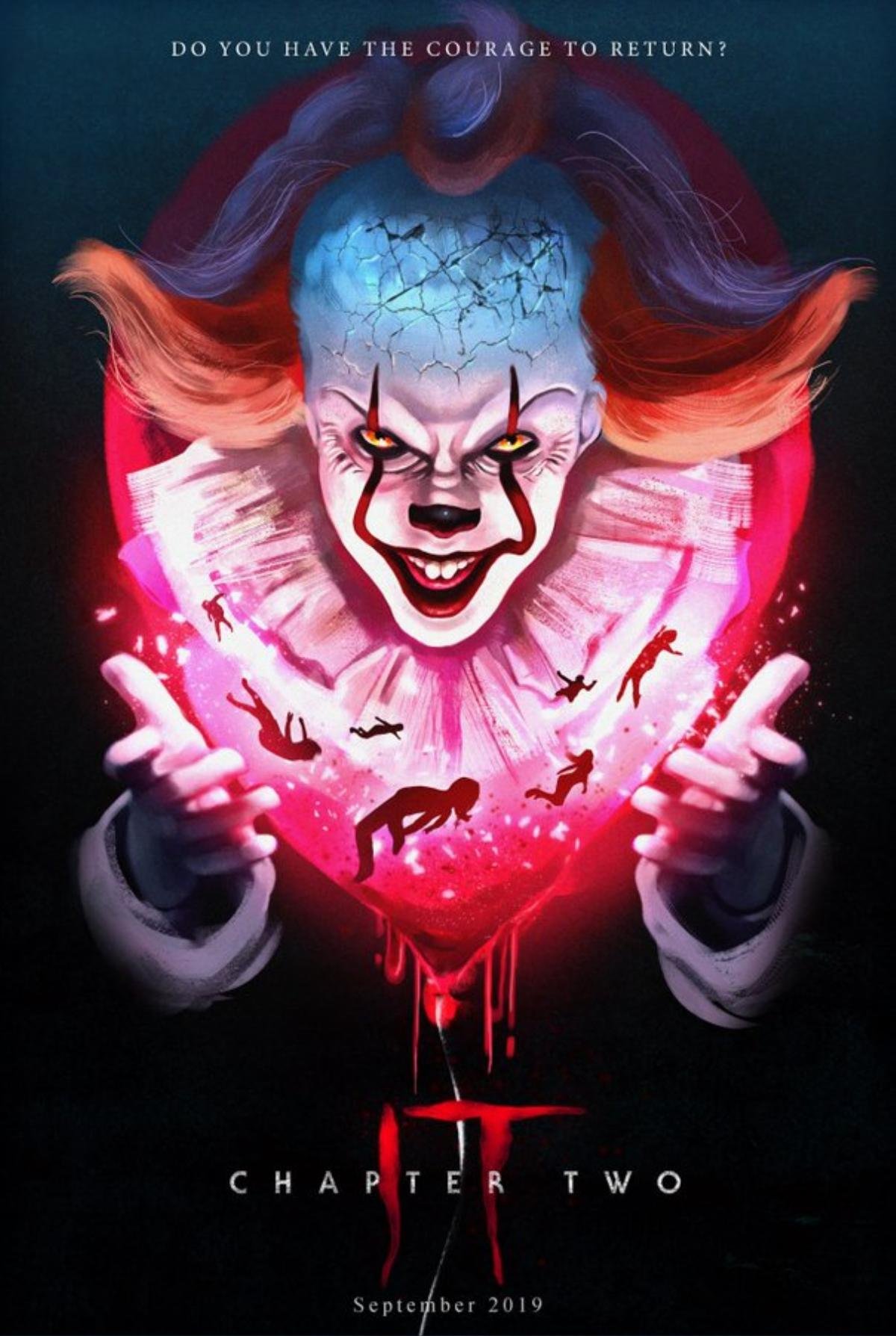 Gã hề ma quái - IT Chapter 2: Top 10 poster rùng rợn đến điên loạn Ảnh 10