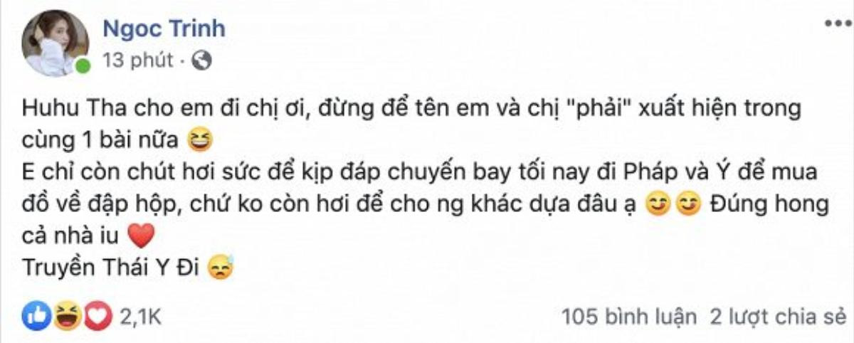 Bị Vũ Thu Phương móc mỉa vì cách ăn mặc, Ngọc Trinh phản pháo 'đanh đá' Ảnh 5