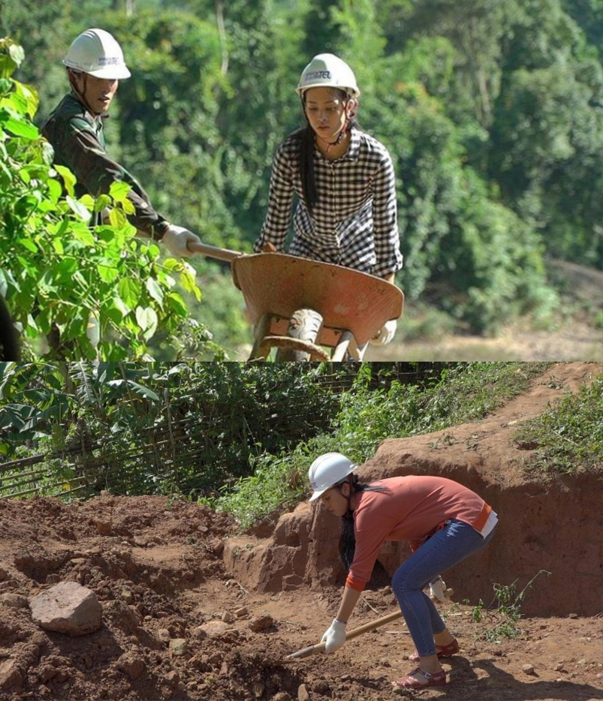 Lương Thùy Linh dốc sức sửa đường sạt lở Cao Bằng: Dự án nhân ái 'nặng ký' tại Miss World 2019? Ảnh 7