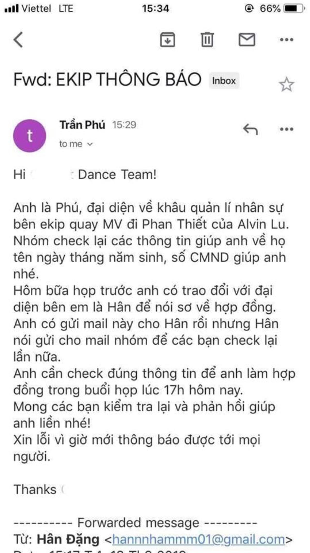 Avin Lu (The Voice) bị kẻ xấu lợi dụng tên tuổi thực hiện hành vi lừa đảo Ảnh 3