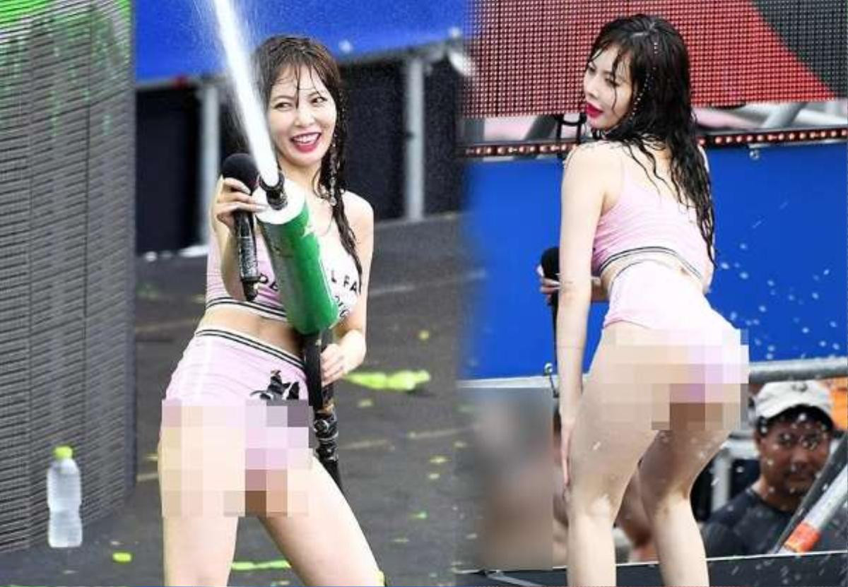 Màn kéo váy của HyunA: Gợi cảm hay phản cảm? Ảnh 2