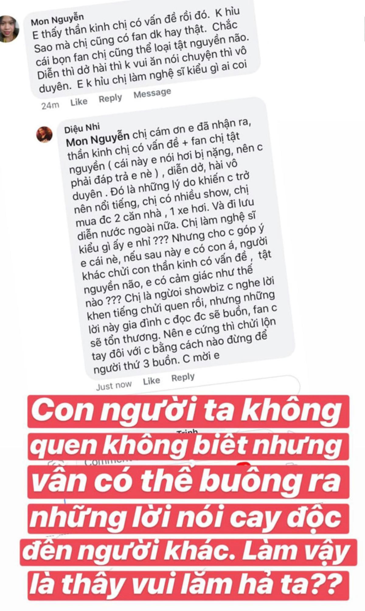 'Lầy lội' là thế nhưng một khi Diệu Nhi đã 'bức xúc' lên tiếng thì đố ai 'lại' được Ảnh 6