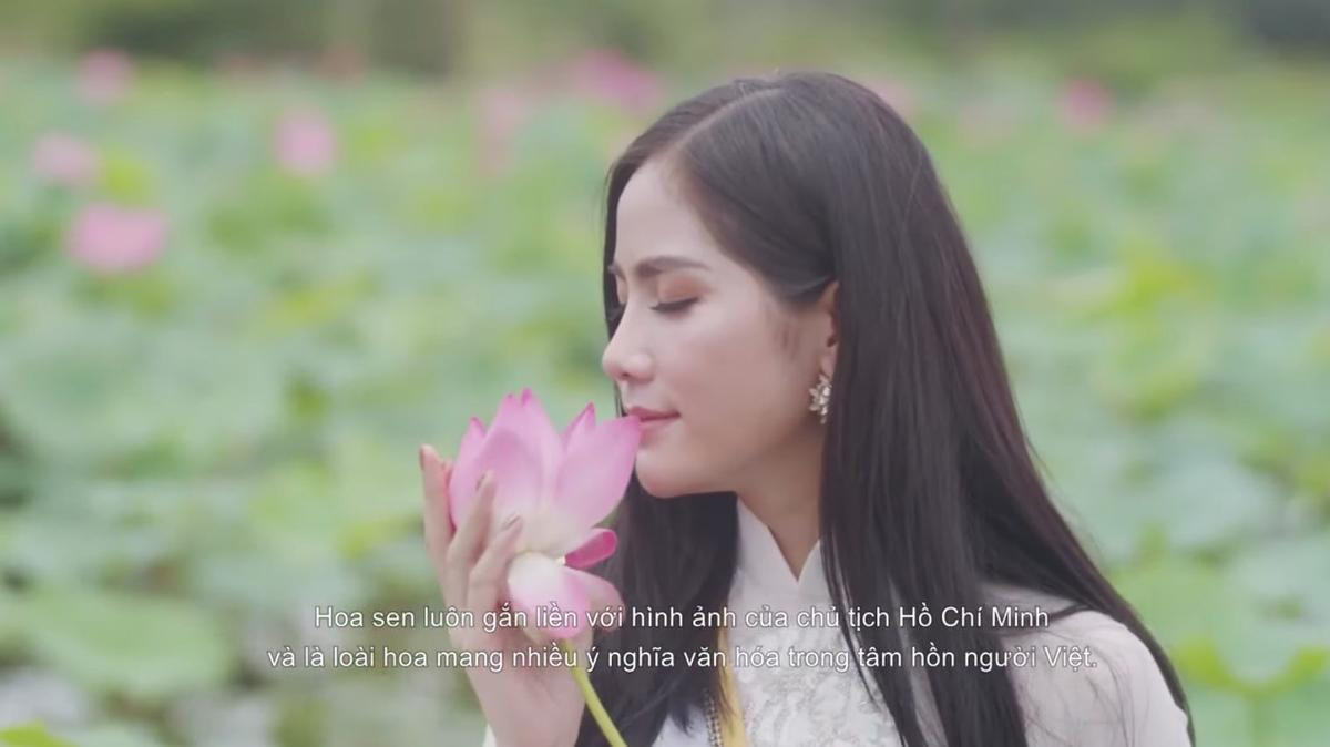 Miss Earth tung ảnh Hoàng Hạnh bên hoa sen, fan quốc tế đoán Việt Nam giành chiến thắng 'Back To Back' Ảnh 3