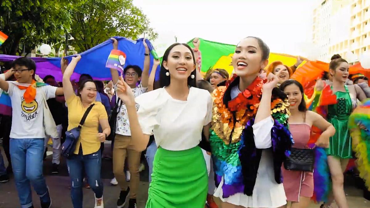 Thu Hiền ghi điểm khi ủng hộ cộng đồng LGBT trong video giới thiệu tại Miss Asia Pacific International 2019 Ảnh 3