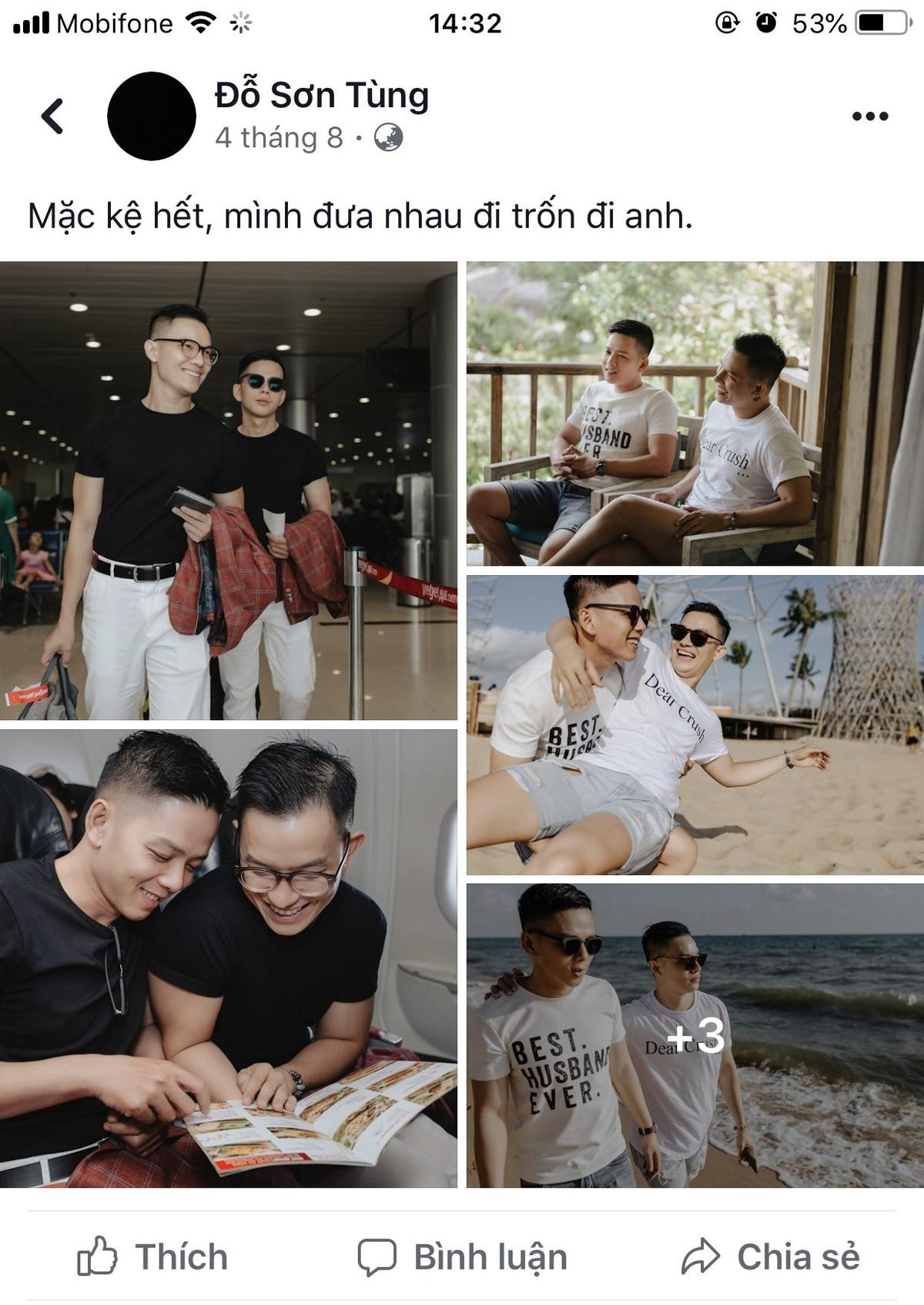 Nhìn lại khoảnh khắc đẹp cùng loạt câu nói ngôn tình của cặp đôi LGBT Đức Hiền - Sơn Tùng Ảnh 14