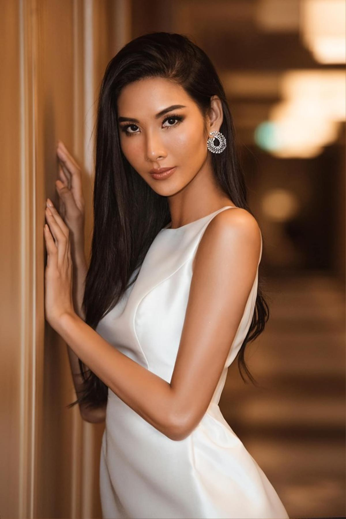 Diện style tinh tế, Hoàng Thùy khoe vẻ đẹp sắc sảo, làn da nâu giòn ‘chuẩn’ Miss Universe Ảnh 2