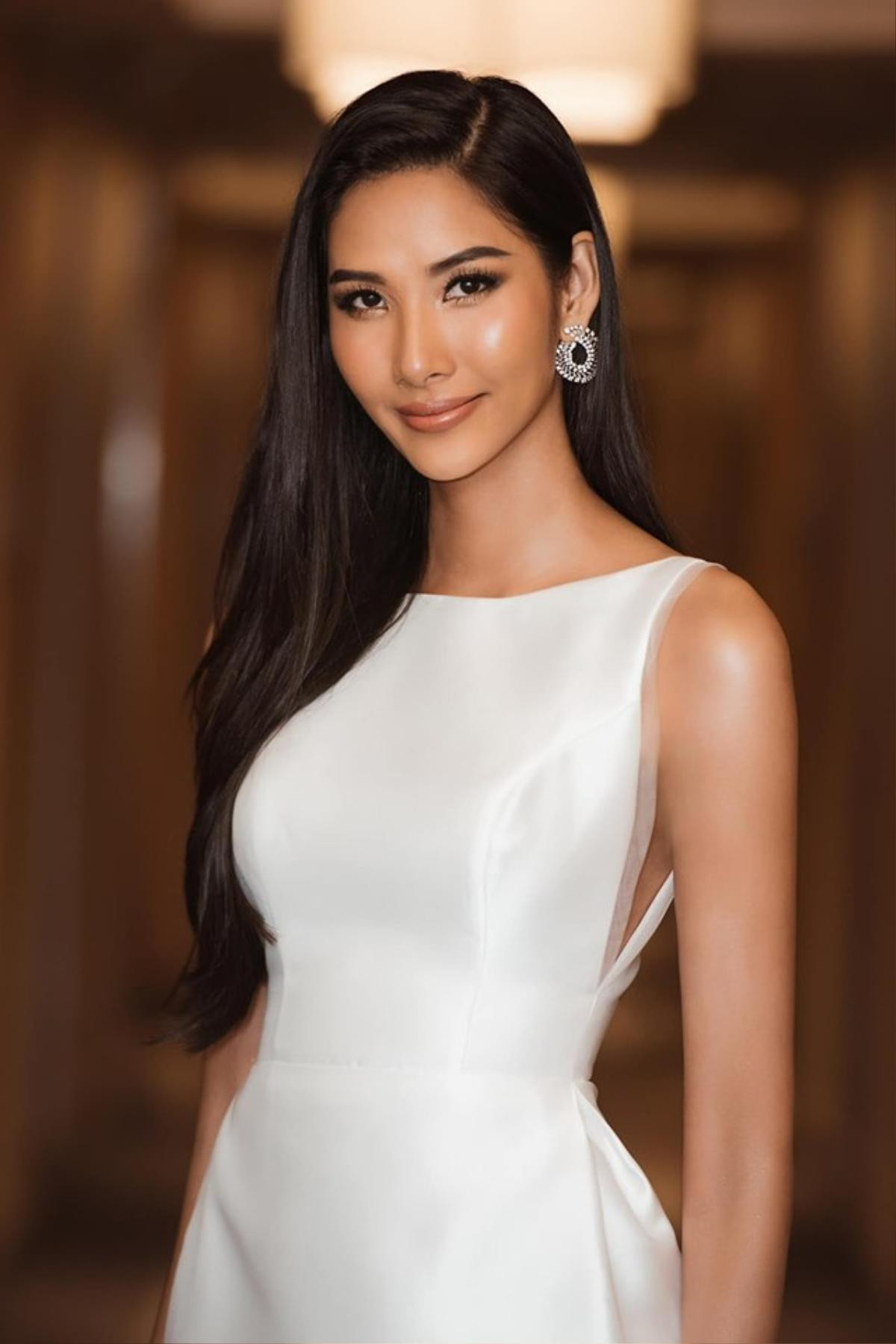 Diện style tinh tế, Hoàng Thùy khoe vẻ đẹp sắc sảo, làn da nâu giòn ‘chuẩn’ Miss Universe Ảnh 1