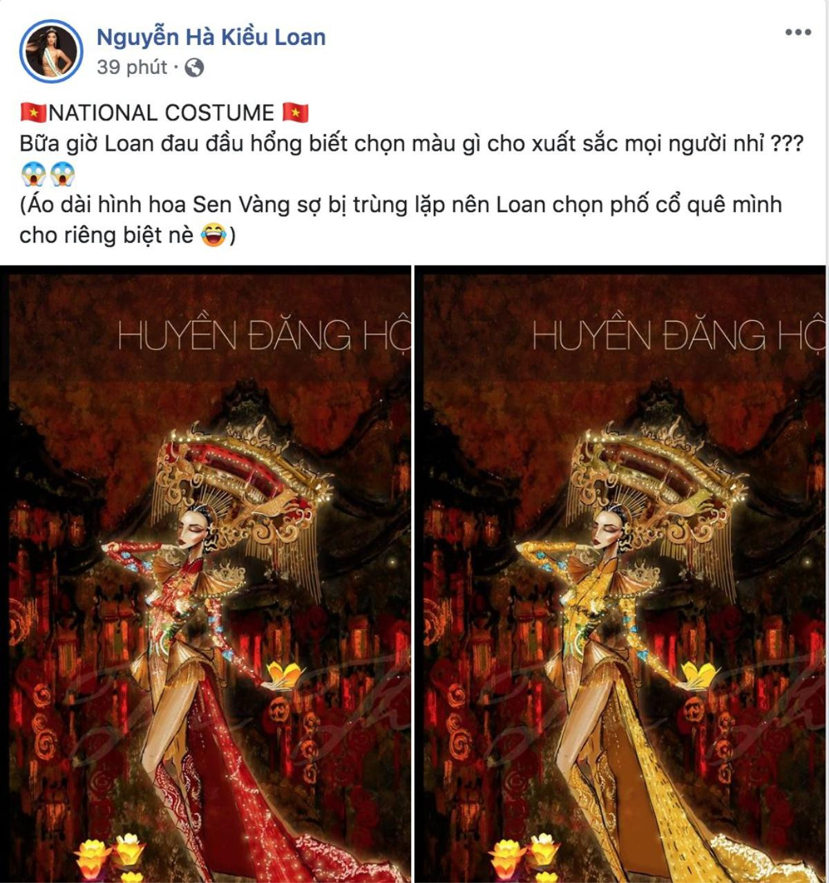 Kiều Loan mang hoa đăng Hội An vào National Costume thi Miss Grand Int': Quá sáng tạo và ấn tượng! Ảnh 4