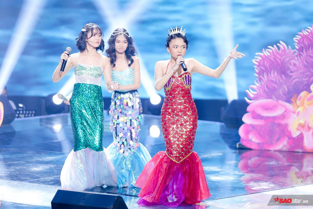 Không hát dân ca, Quỳnh Anh diễn xuất sắc vai 'Nữ hoàng Biển cả': Viên ngọc sáng của The Voice Kids 2019 Ảnh 2