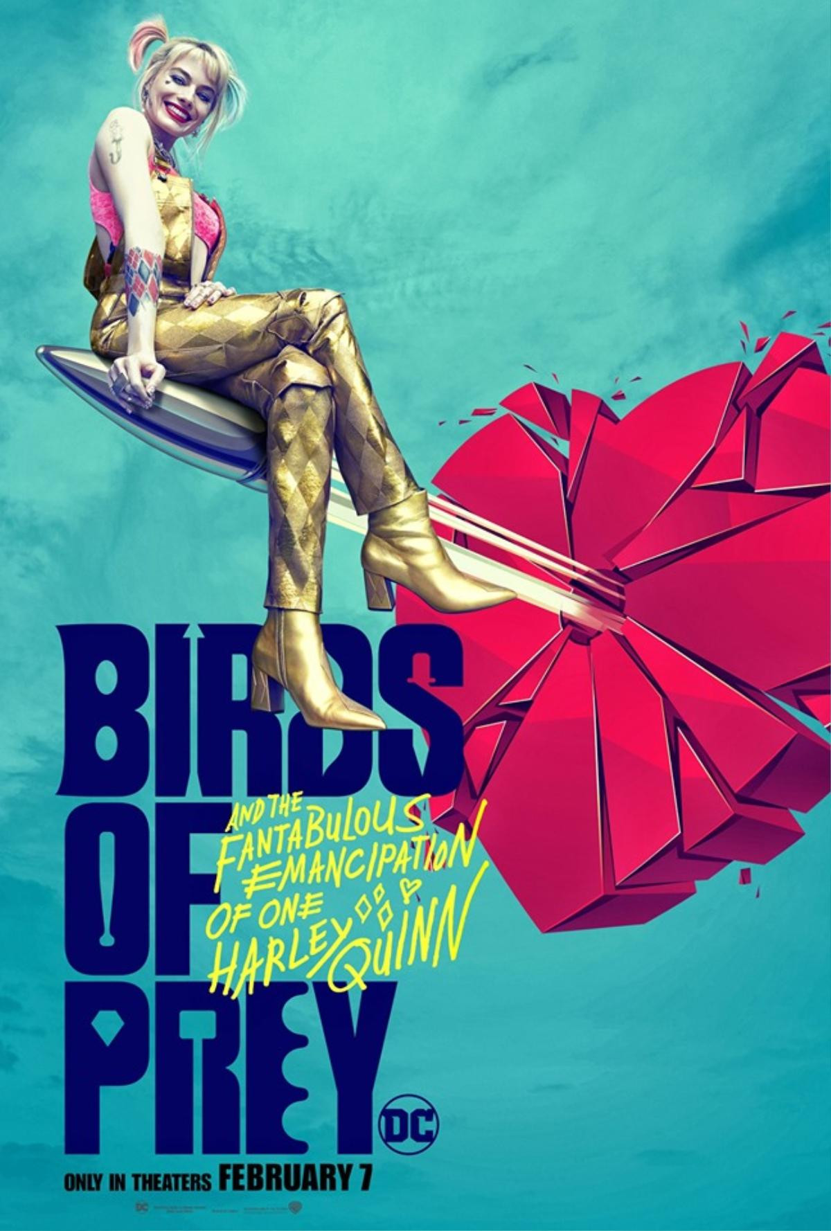 Poster mới của 'Bird Of Prey' giới thiệu toàn đội, không chỉ riêng Harley Quinn! Ảnh 4