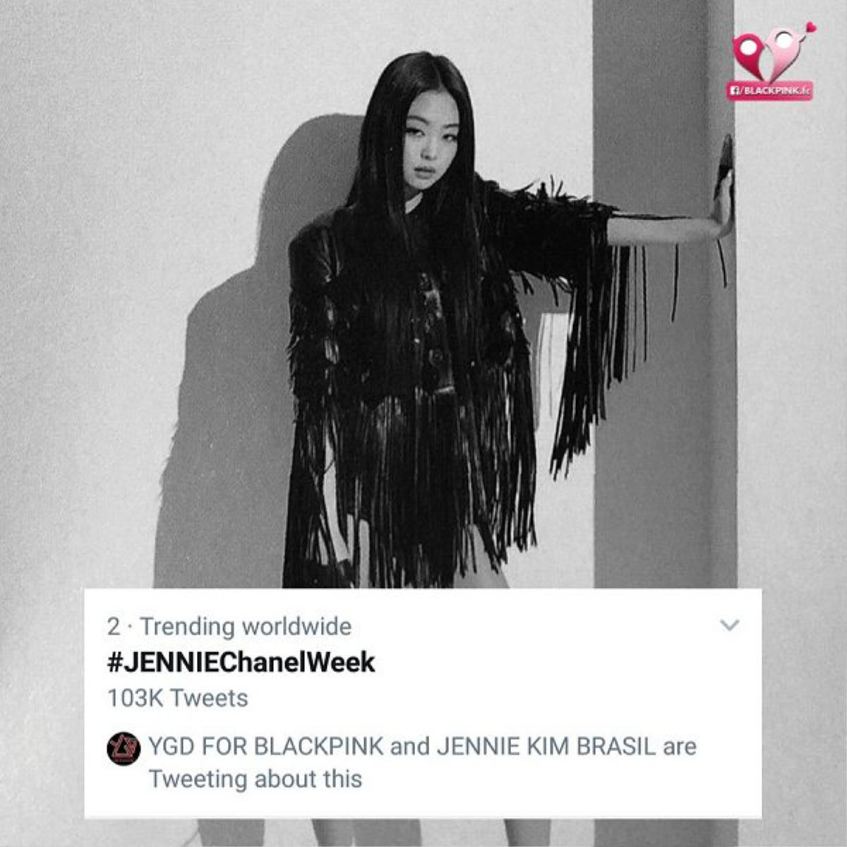 Jennie Black Pink lấp ló vòng 1 căng đầy, ngồi sát bà hoàng Anna Wintour tại show Chanel Ảnh 7