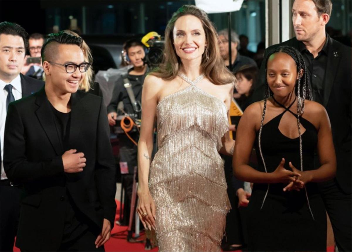 Angelina Jolie hạnh phúc hội ngộ con trai cả Maddox tại lễ ra mắt phim ở Nhật Bản Ảnh 3