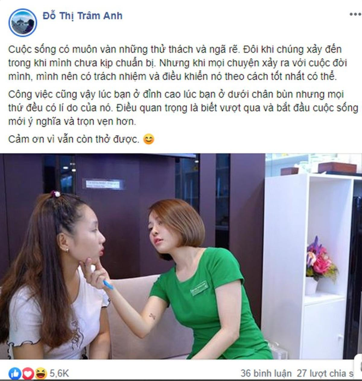 Hotgirl Trâm Anh mong tìm được 'chỗ dựa vững vàng để không phải gồng mình với cả thế giới' Ảnh 3