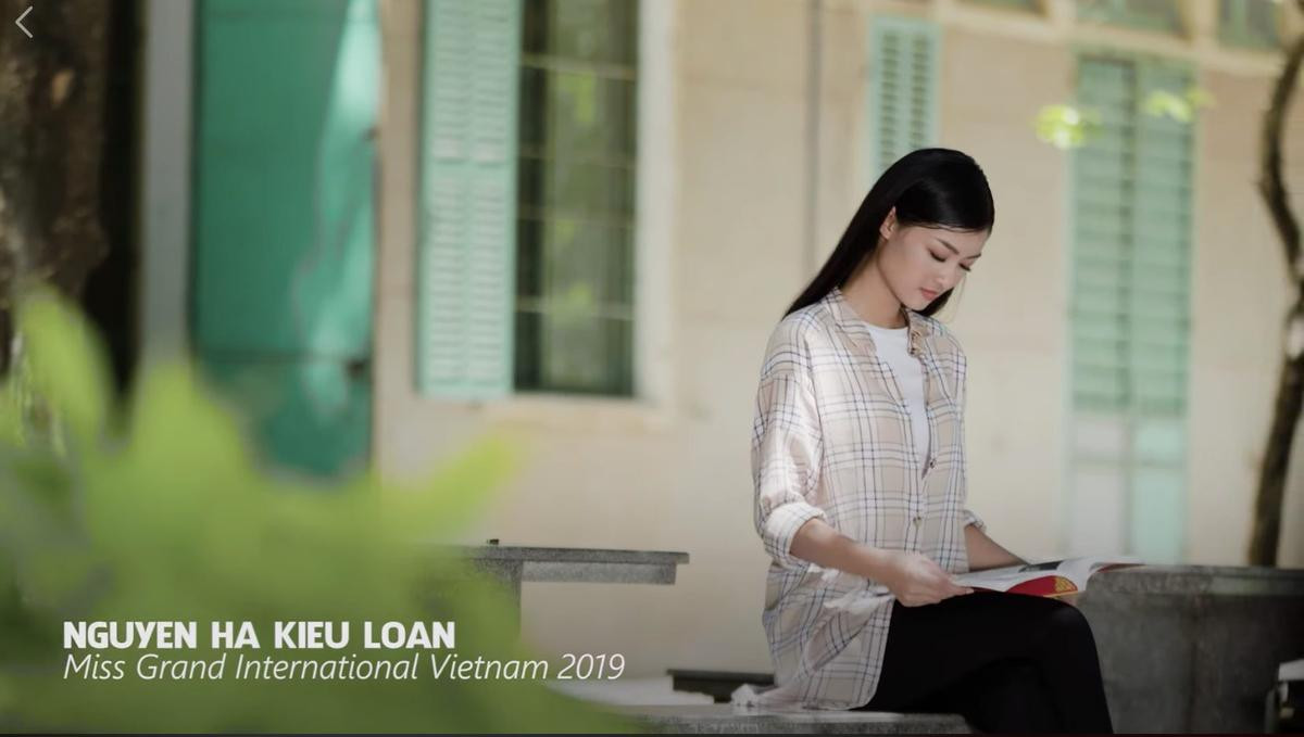 Miss Grand Int' 2019: Diện áo dài đẹp nền nã, Kiều Loan gây xúc động với Video Intro đặc biệt Ảnh 3